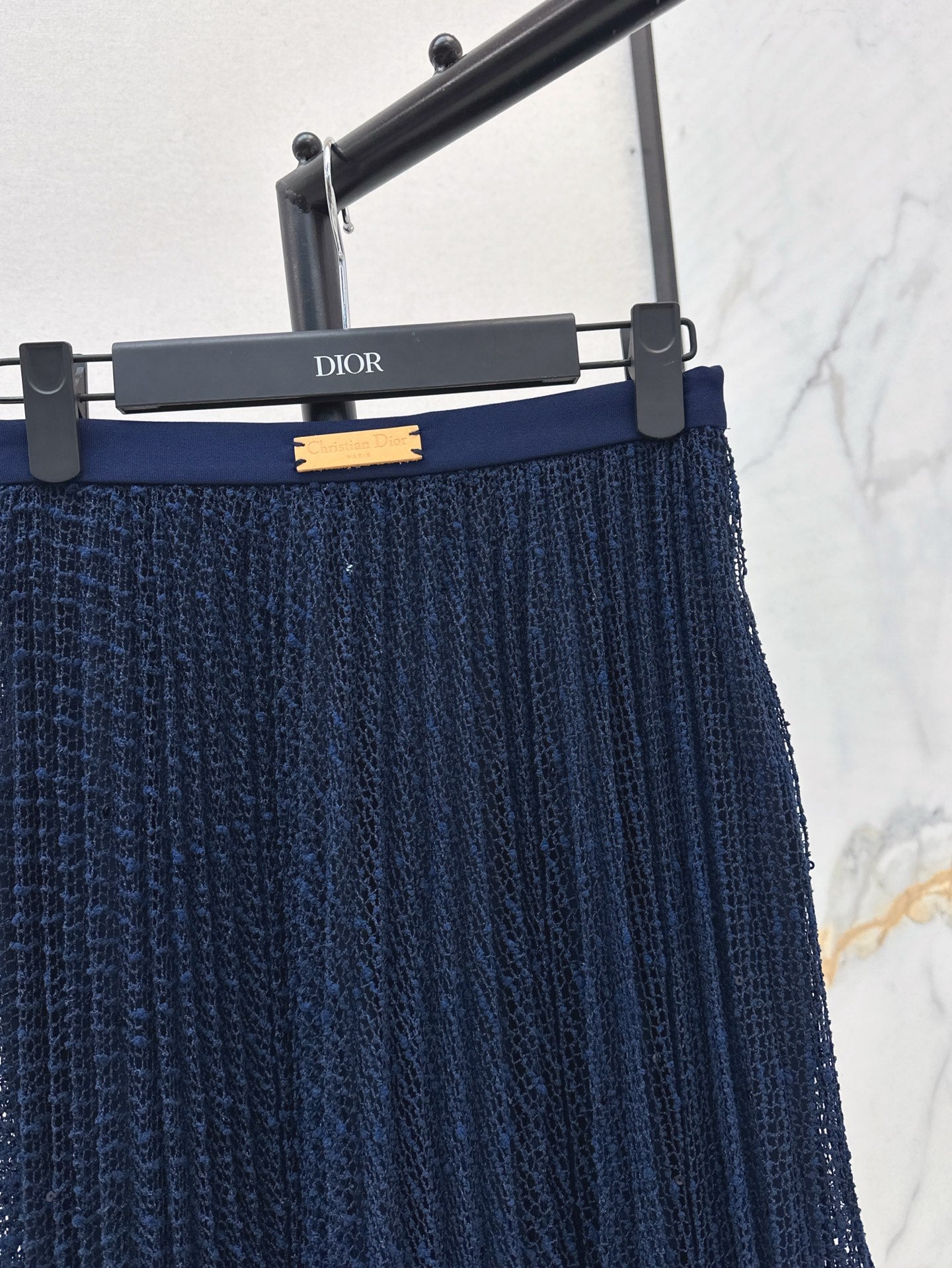 CD 25SS pleated skirt