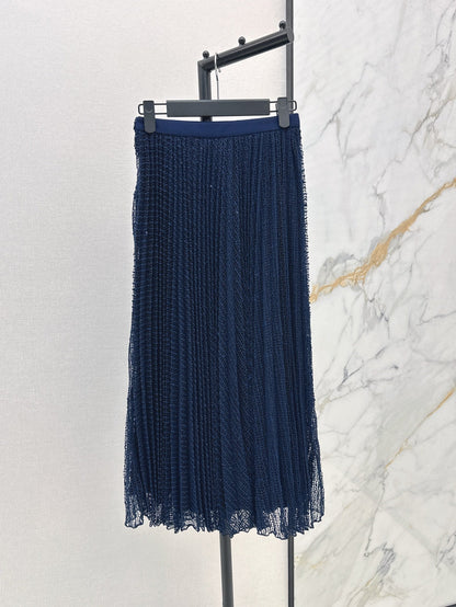 CD 25SS pleated skirt