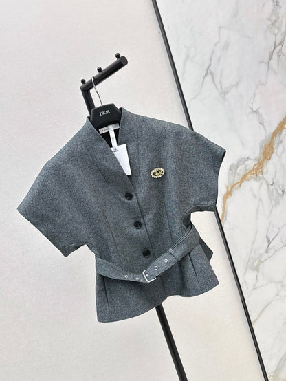 CD 25SS V-neck jacket