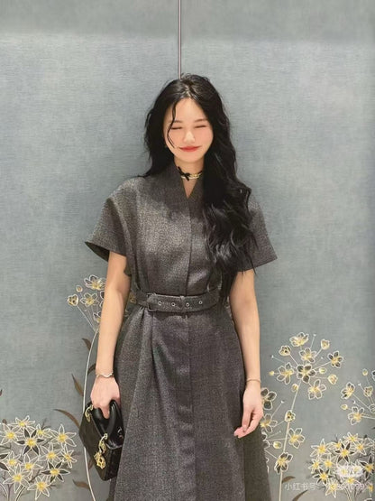 CD 25SS Drop shoulder dress