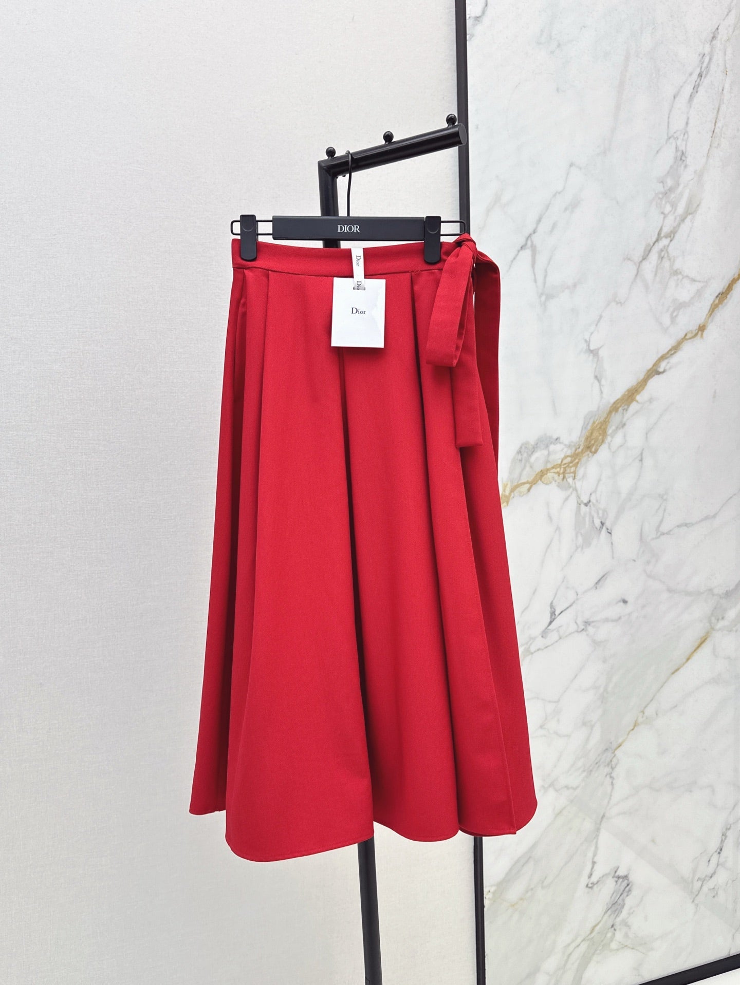 CD 25SS pleated skirt