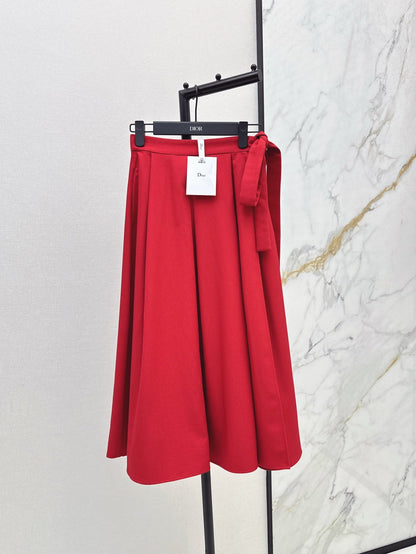 CD 25SS pleated skirt