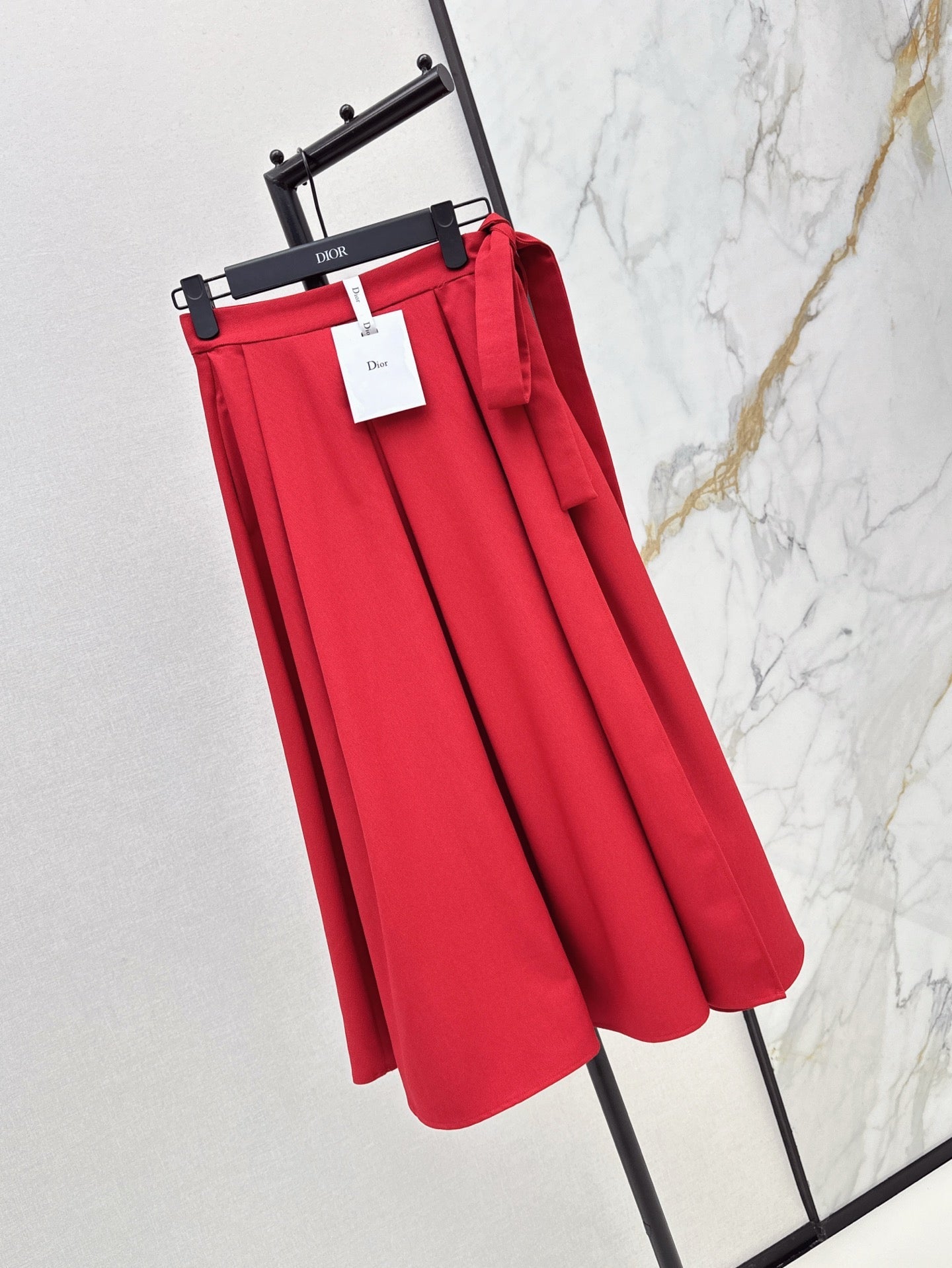 CD 25SS pleated skirt