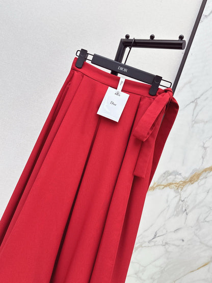 CD 25SS pleated skirt
