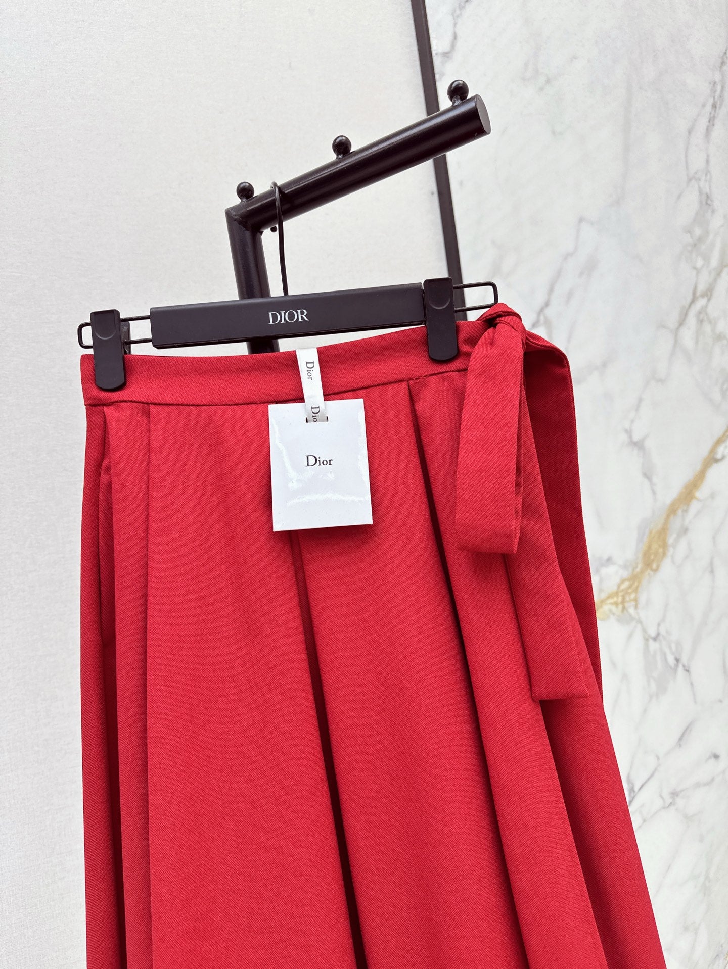 CD 25SS pleated skirt
