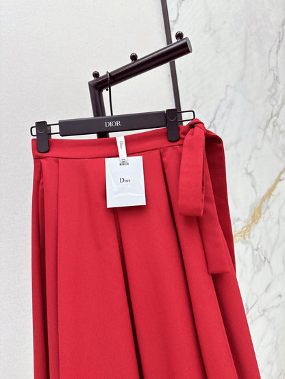 CD 25SS pleated skirt