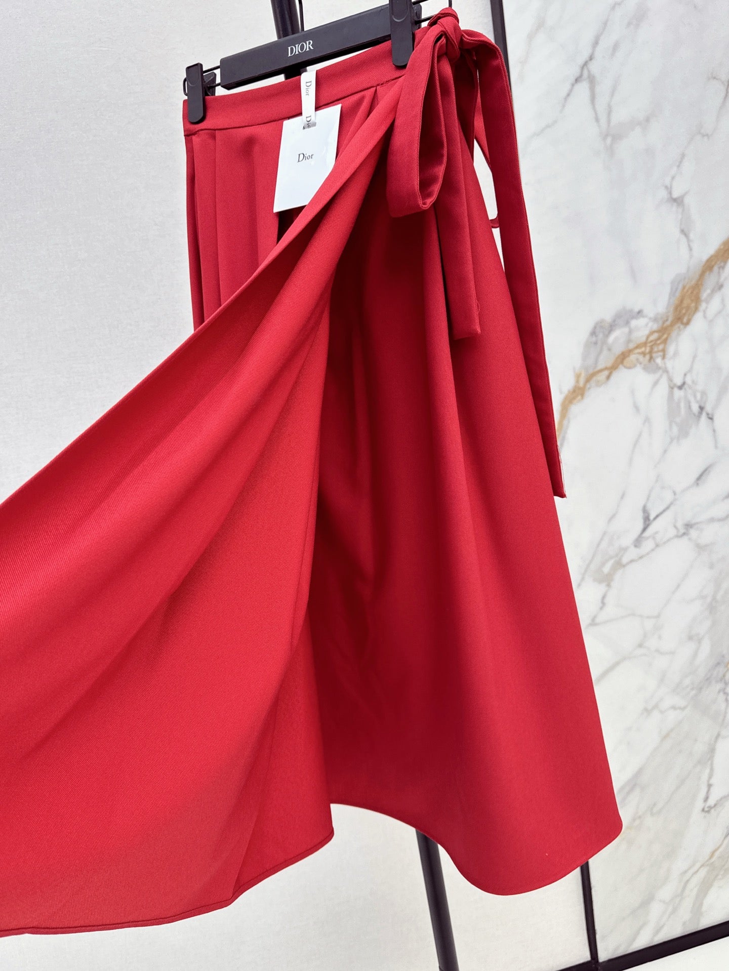 CD 25SS pleated skirt
