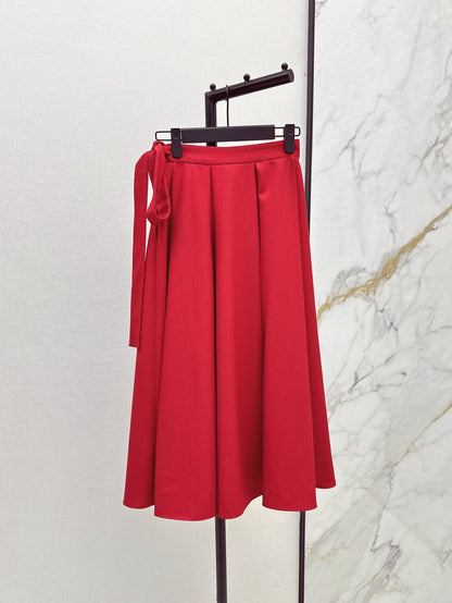 CD 25SS pleated skirt