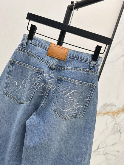 Ale 25SS beaded jeans