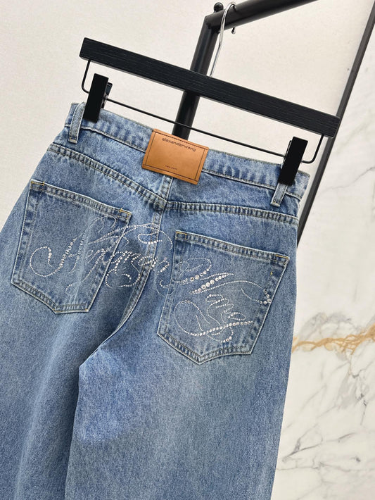 Ale 25SS beaded jeans