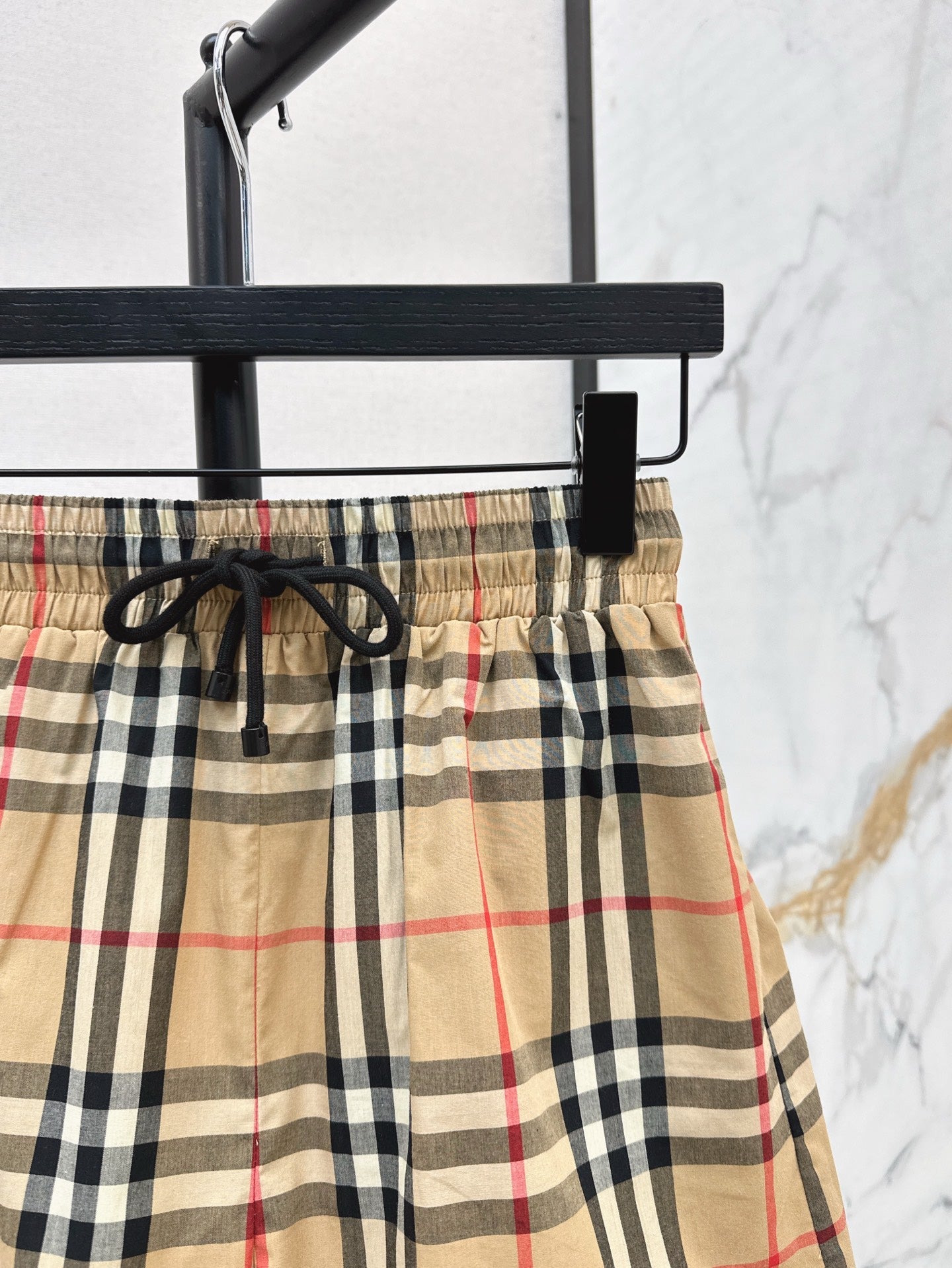 Bur 25SS Plaid shorts