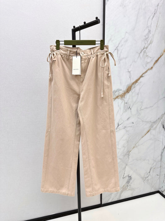 Gu 25SS Wide-leg pants