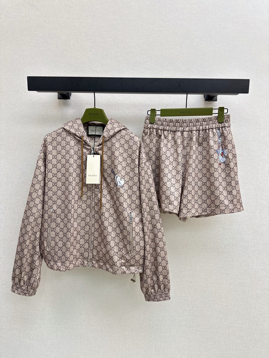 Gu 25SS Jacquard suit