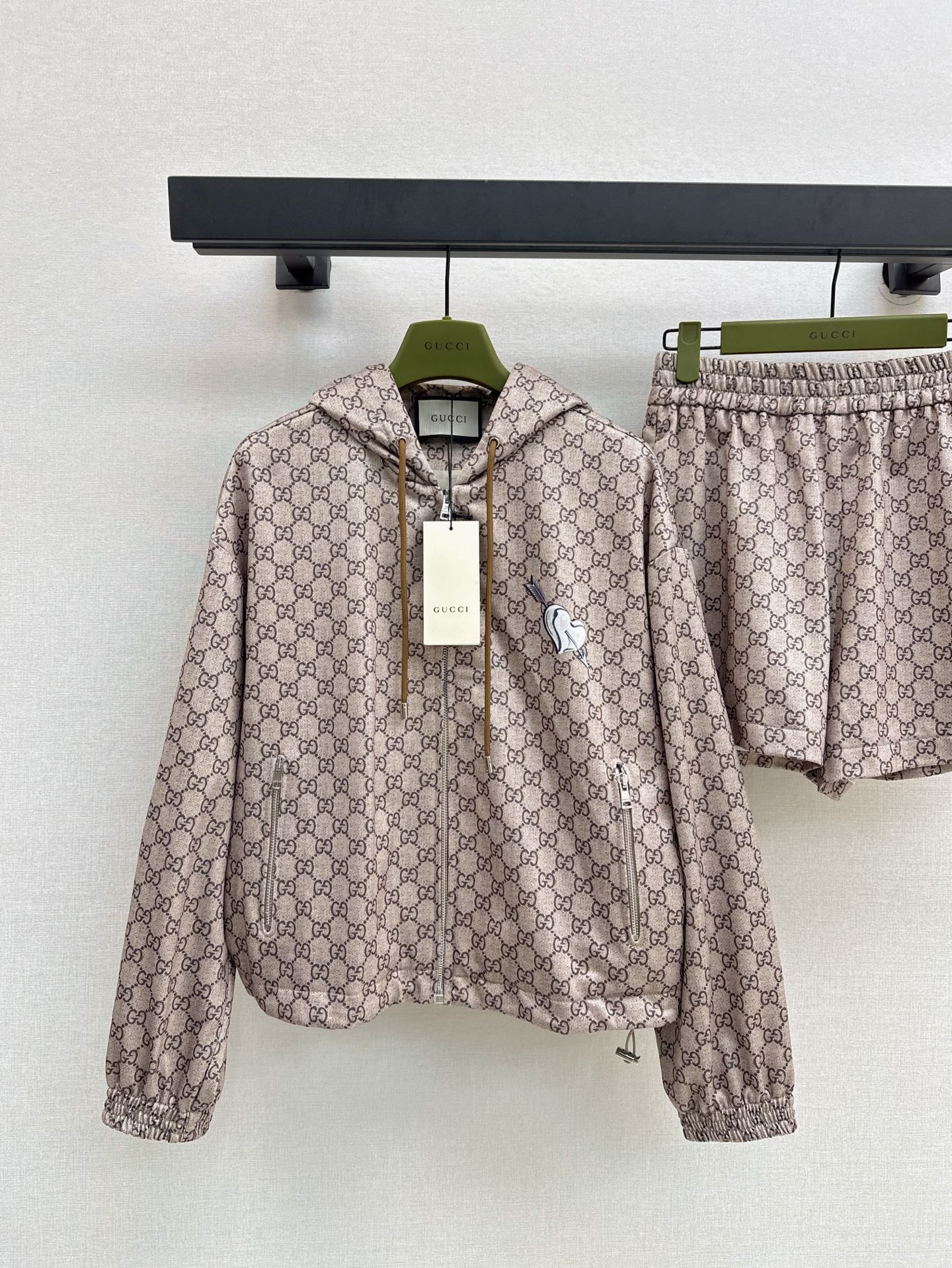 Gu 25SS Jacquard suit