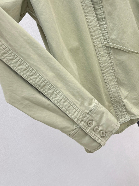 GU 25SS Waist-cinching shirt