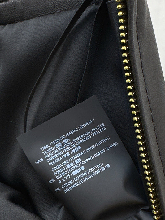 Ce 25ss leather skirt
