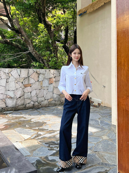 Bur 25ss crop shirt