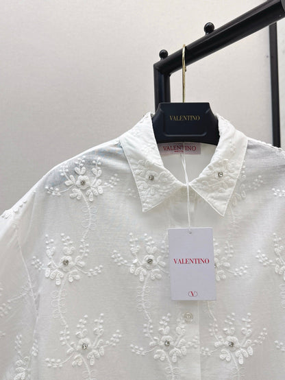 Val 25ss embroidered shirt
