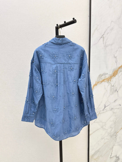 Val 25ss embroidered shirt