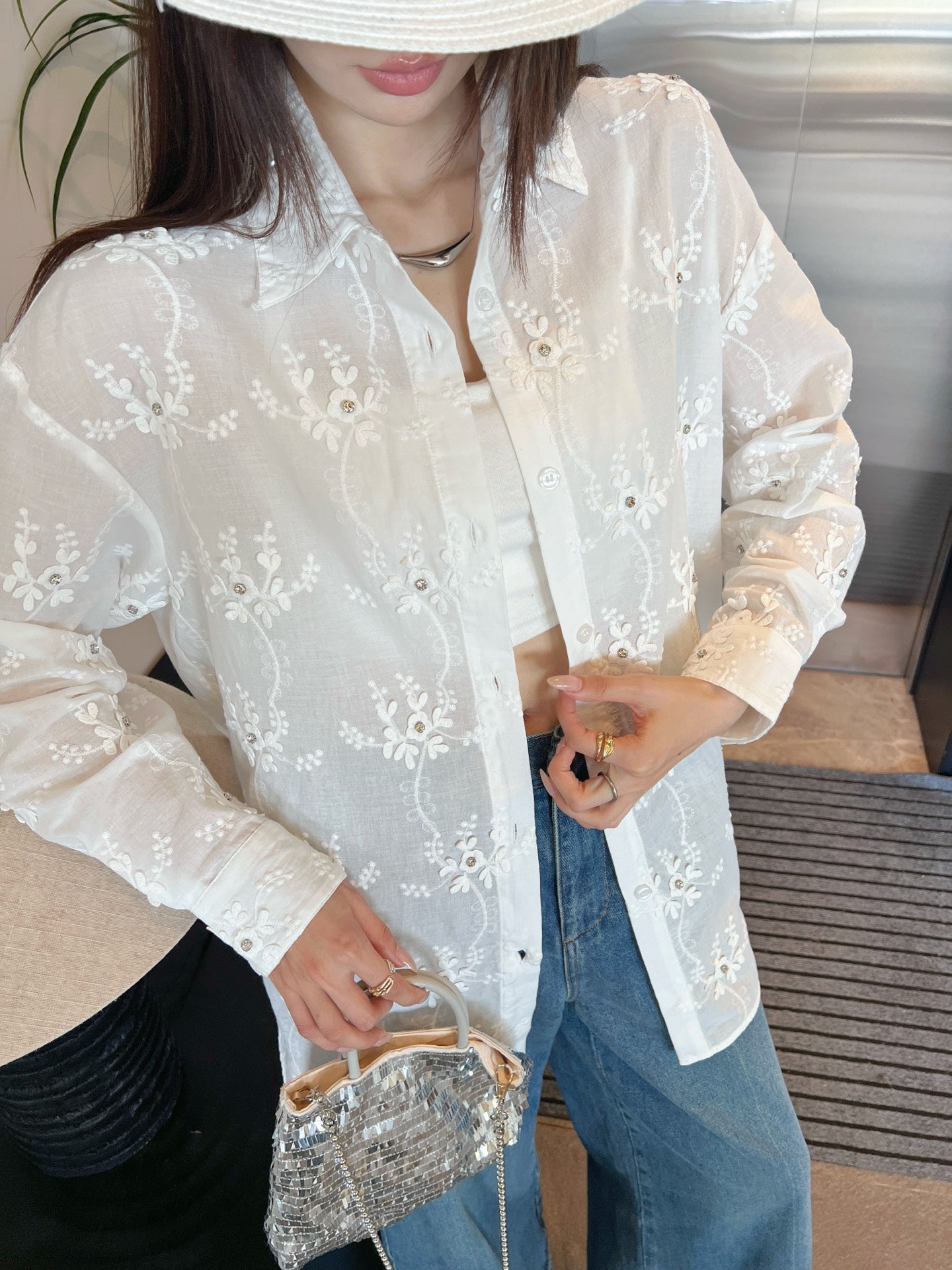 Val 25ss embroidered shirt