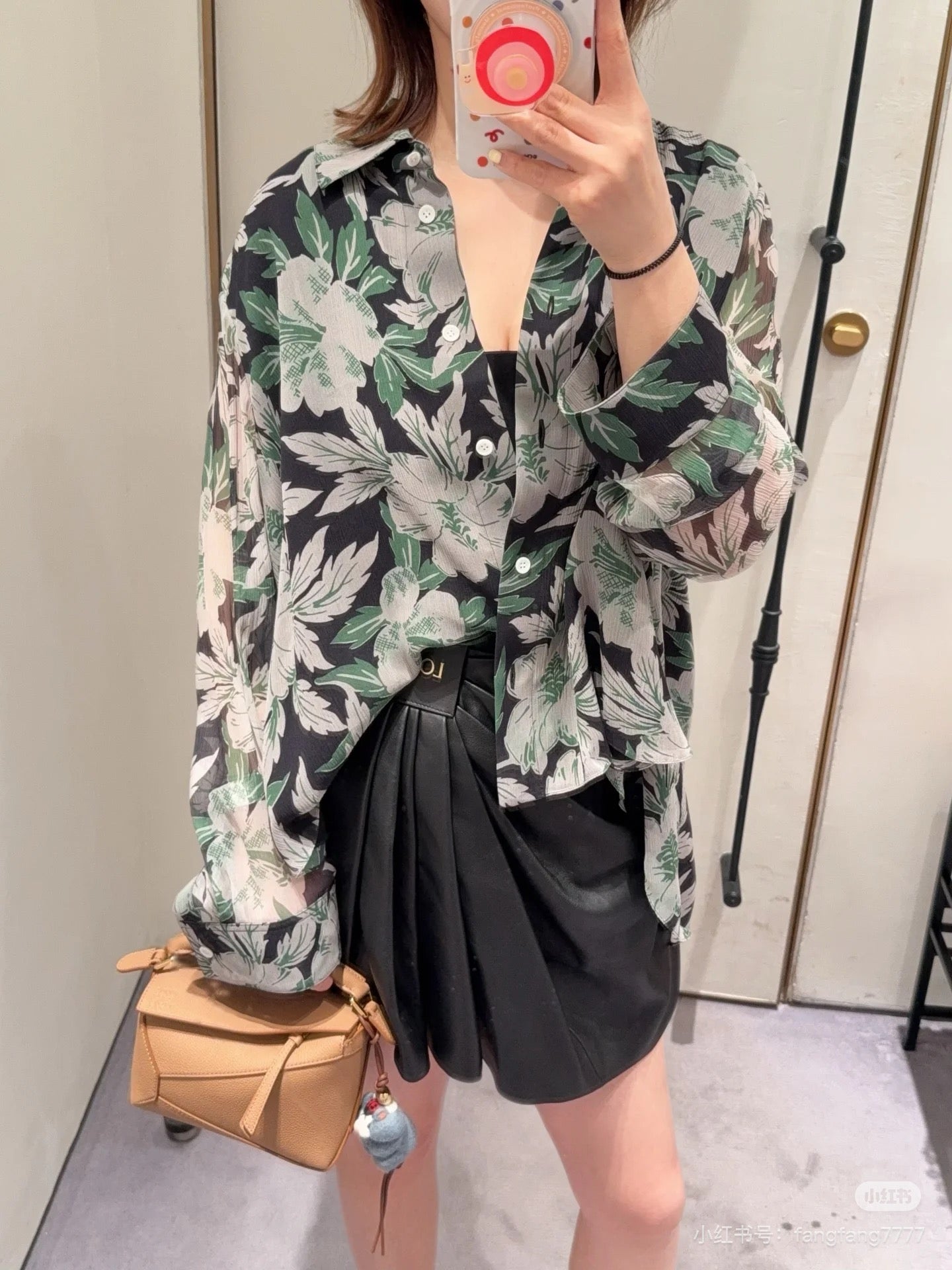 Lo 25ss print shirt
