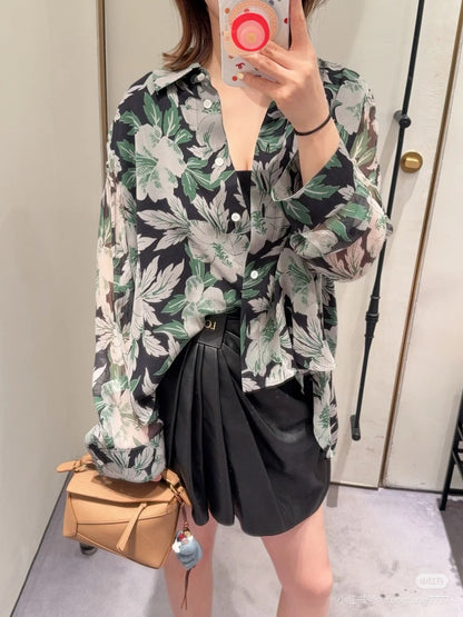 Lo 25ss print shirt