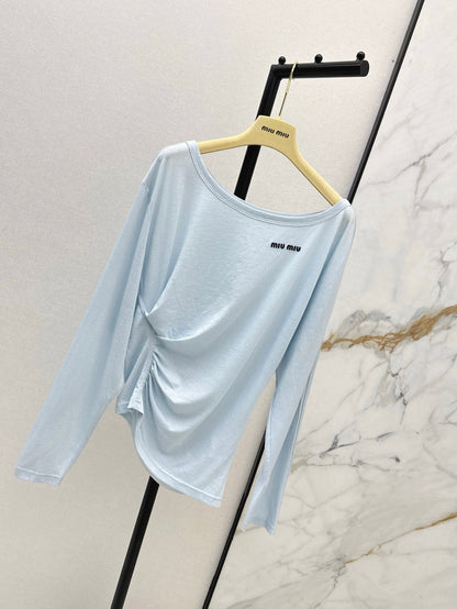 Mi 25ss off-shoulder shirt