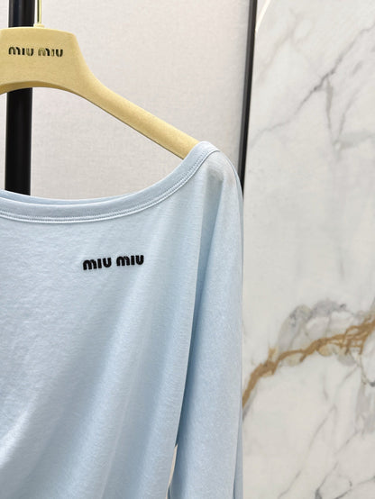Mi 25ss off-shoulder shirt