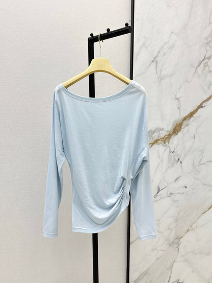 Mi 25ss off-shoulder shirt