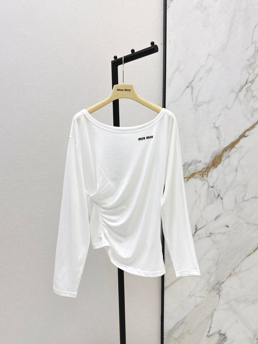 Mi 25ss off-shoulder shirt