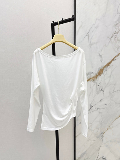Mi 25ss off-shoulder shirt