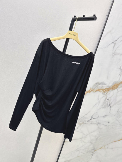 Mi 25ss off-shoulder shirt