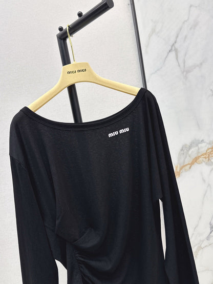 Mi 25ss off-shoulder shirt