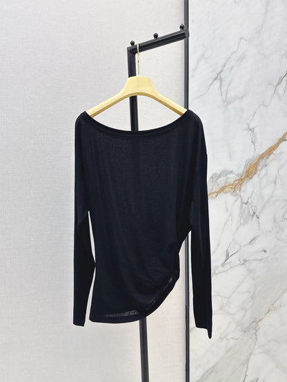 Mi 25ss off-shoulder shirt