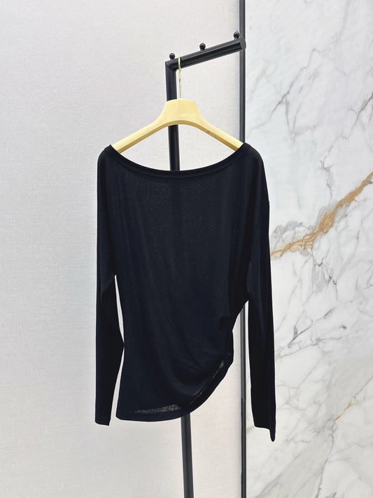 Mi 25ss off-shoulder shirt