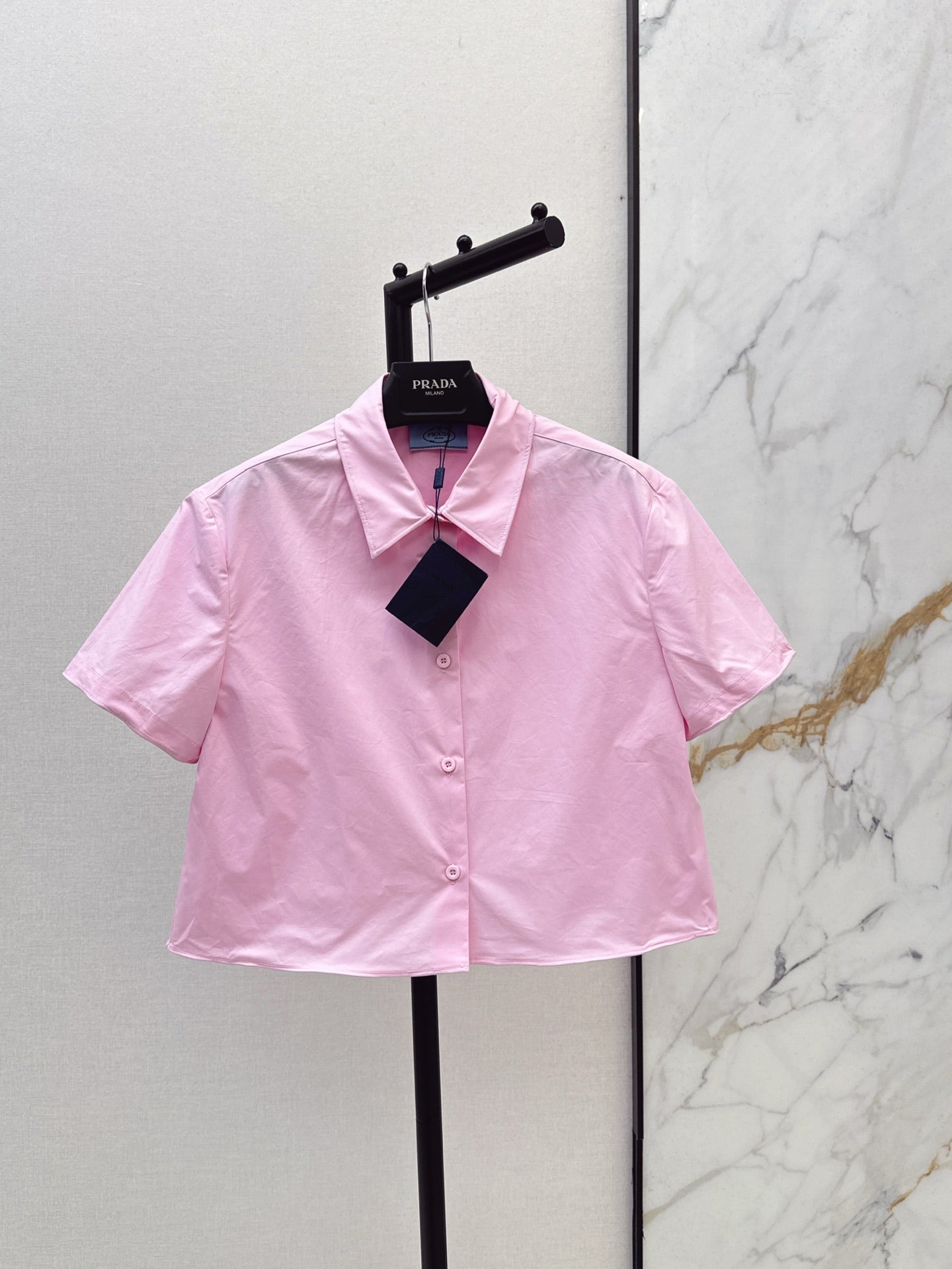 Pra 25ss crop shirt