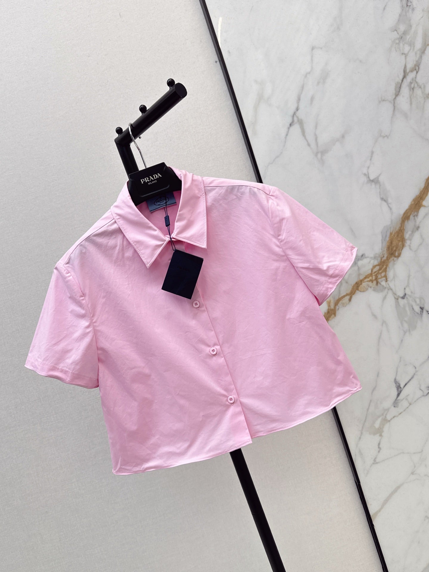 Pra 25ss crop shirt