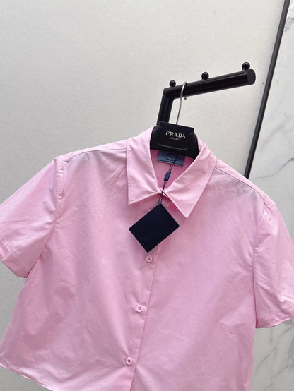 Pra 25ss crop shirt