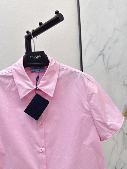 Pra 25ss crop shirt