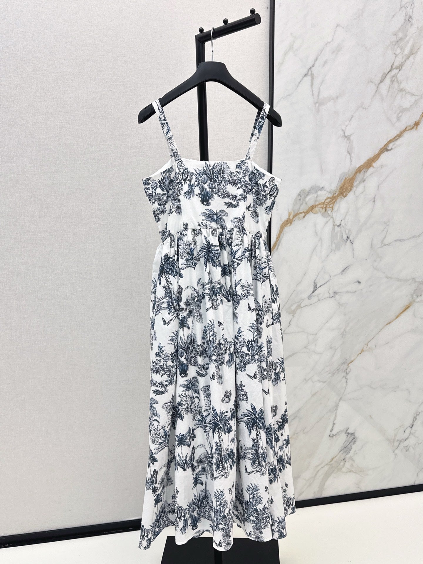 CD 25ss print slip dress
