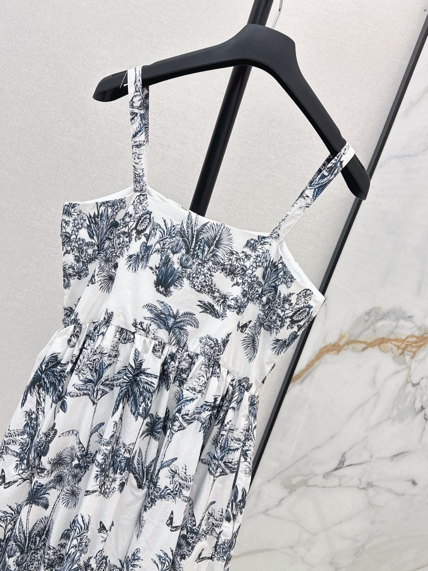 CD 25ss print slip dress