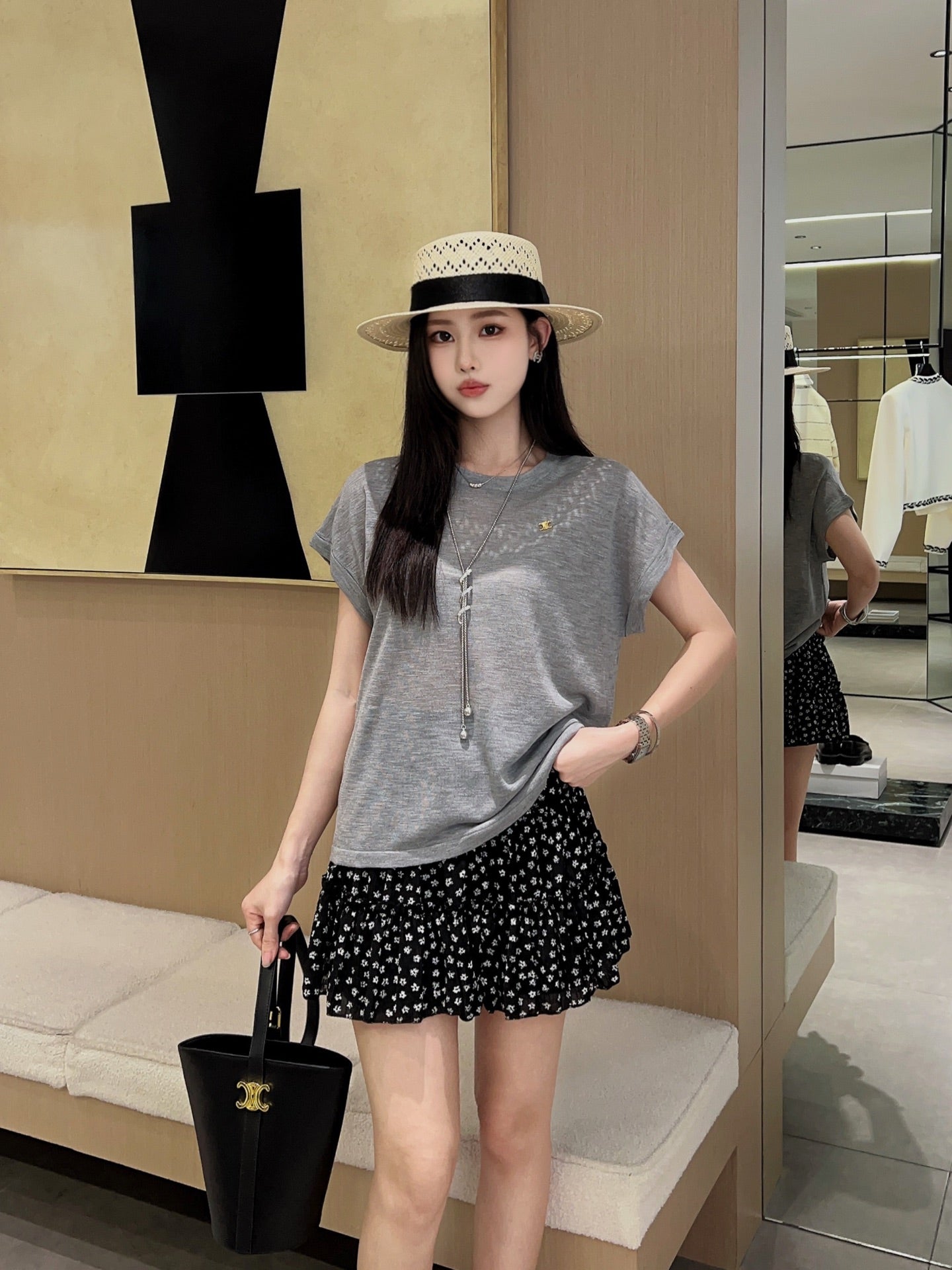 CE 25SS knit t-shirt