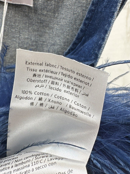 Val 25ss Removable ostrich feathers vest