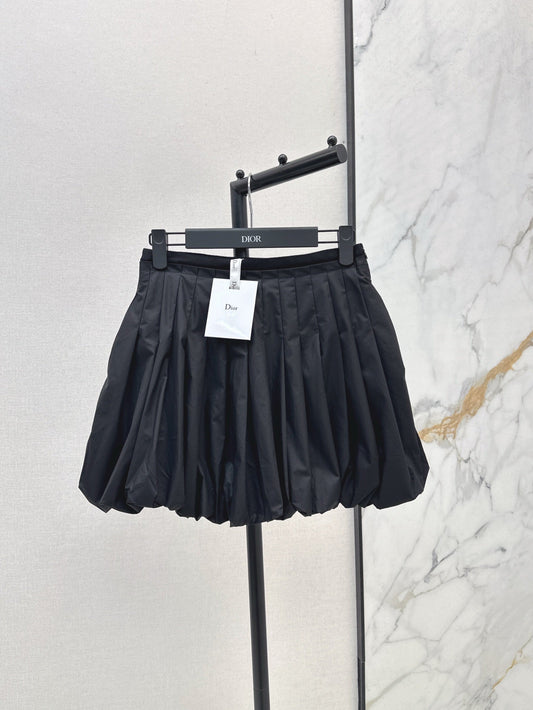 CD 25SS pleated skirt