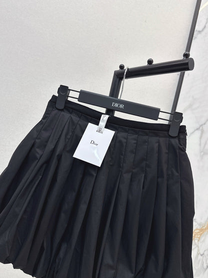 CD 25SS pleated skirt