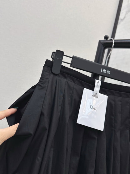 CD 25SS pleated skirt