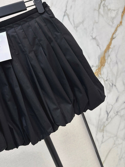 CD 25SS pleated skirt