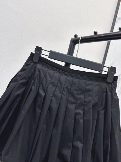 CD 25SS pleated skirt