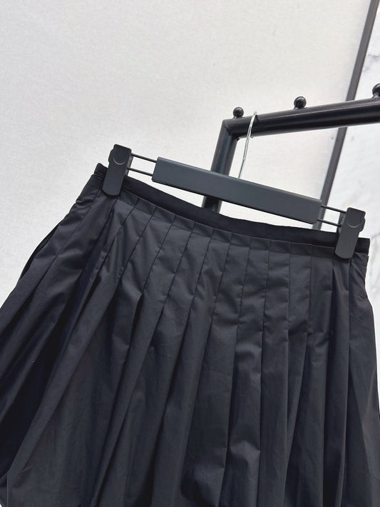 CD 25SS pleated skirt