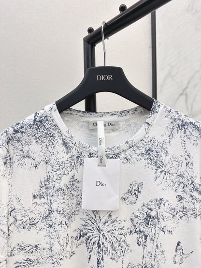 CD 25SS print t-shirt